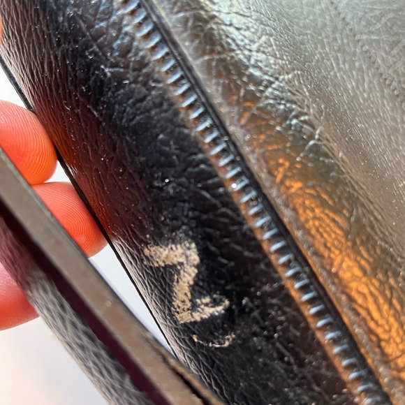 Vintage US Army Government Issue Black Vinyl Briefcase W/ Provenance RARE - Picture 6 of 12